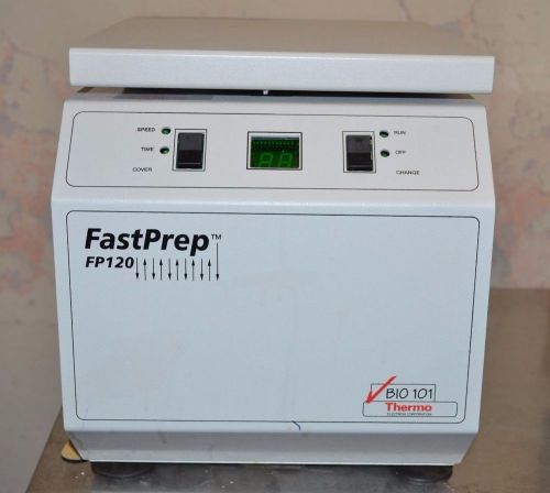 Thermo Electron FastPrep FP120 Cell Disrupting Homogenizer Savant B101 FP-120