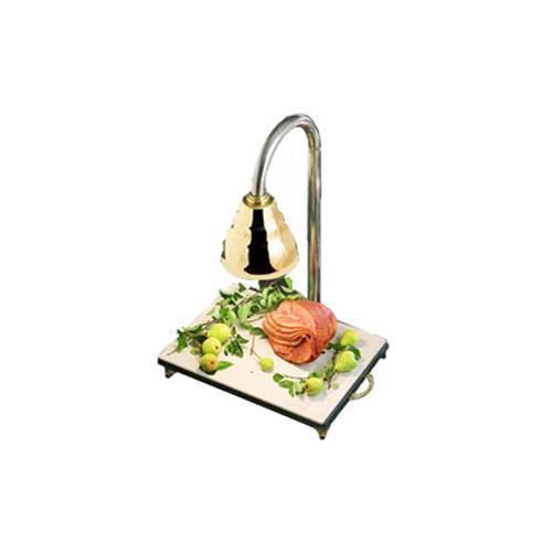 Bon Chef 9694 Carving Station with Heat Lamp Brass Shade