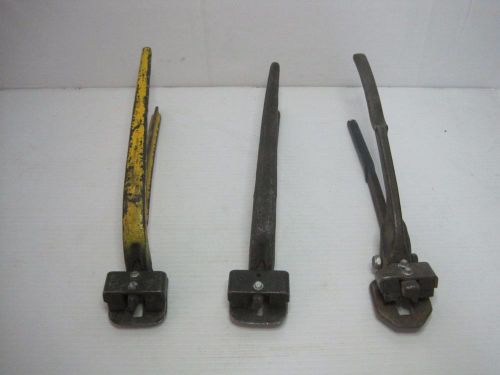 9922 lot(3) elmo safety band strap cutter used condition free shipping conti usa for sale