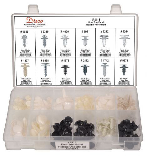 DISCO 8115 Panel Retainer Assortment, 120 Pc