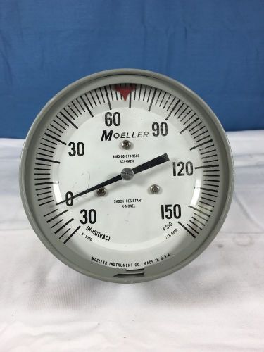 Moeller 4.5&#034; 30-0-150 Mil-Spec Gauge