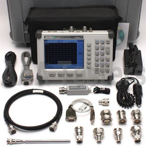 Anritsu SiteMaster S332D Cable / Antenna &amp; Spectrum Analyzer w/ Option 3: Color