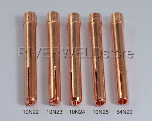 10N22 10N23 10N24 54N20 TIG Collet Fit DB SR WP17 18 26 TIG Welding Torch 5PK