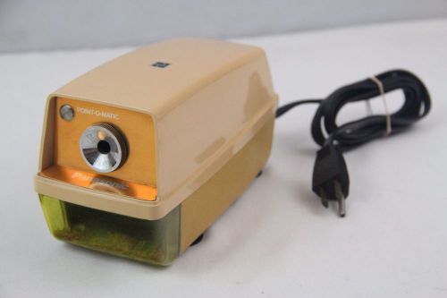 Vintage Panasonic KP-33N Electric Pencil Sharpener Point-O-Matic w/Light Japan