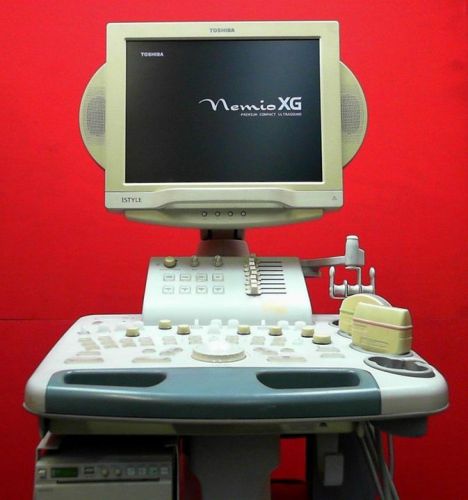 Toshiba Diagnostic Ultrasound System Nemio XG SSA-580A (POWER TESTED) w/ dvd