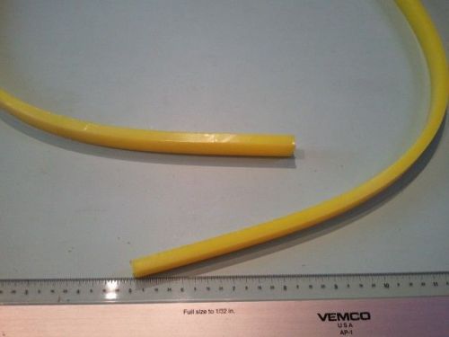 1/4&#034; x 15/32&#034; X 48&#034;  URETHANE / POLYURETHANE 40 A YELLO BAR