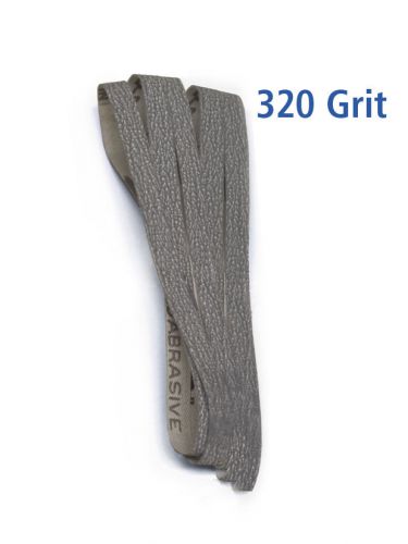 Sanding belts 320 grit 10mm wide pack of 5 paper belt for foredom sander ak79721 for sale
