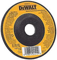 Metal wheel,4.5x1/4x7/8&#034;d/c for sale