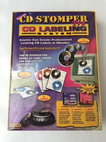 Avery CD Stomper Pro CD Labeling System New in factory sealed box