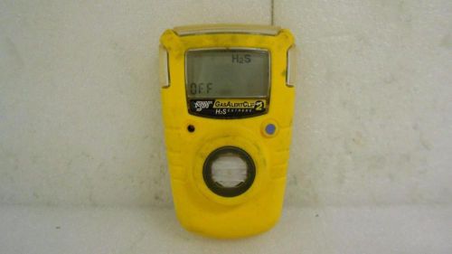 *lot of 5* bw gas alert clip extreme single gas detector h2s (ga24xt-h) for sale