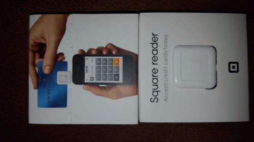 Two Square Register Debit Credit Card Readers For Smart Phones NEW