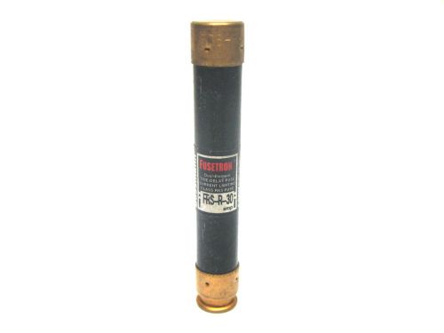 Bussmann frs-r-30 dual element time delay fuse 30 amp 600 vac for sale