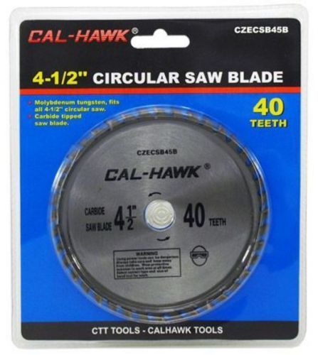 4 1/2&#034; CARBIDE TUNGSTEN CIRCULAR SAW BLADE 40 TEETH 5/8&#034; ARBOR NEW