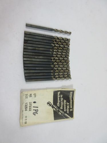 Lot of 18 Drills SuperTanium II 13/64 37332 NOS