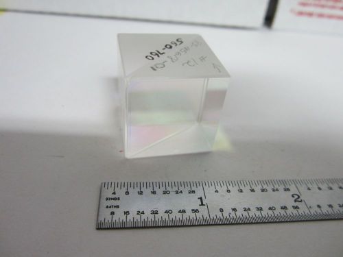 OPTICAL CUBE BEAM SPLITTER LASER OPTICS AS IS BIN#D2-P-6