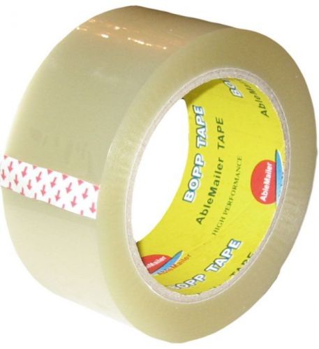 6 ROLLS CLEAR CARTON SEALING PACKING SHIPPING TAPE 2&#034; 1.8 MILS 110 yards 330&#039;