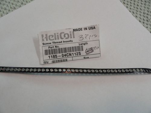 4-40 x 1d stainless steel free running heli-coil inserts, 1185-04cn112s for sale