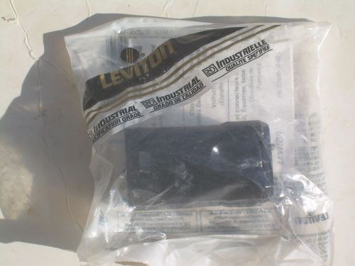 Leviton Black Python Connector Plug NEMA 5-15 15A 125V 5259-VB