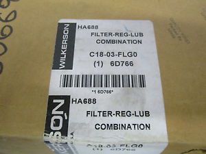 WILKERSON C18-03-FLG0 FILTER/REGULATOR/LUBRICATOR *NEW IN BOX*