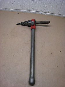 Ridgid 2-S 2S 34955 1/4&#034;-2&#034; Capacity Spiral Ratchet Pipe Reamer w/ 22&#034; Handle