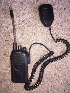 Kenwood TK-2160 VHF FM Transceiver Handheld Portable Radio 16Ch Antenna Mic