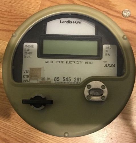 Landis+Gyr Watthour Meter AXS4!