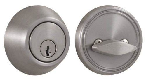 Weslock 00271-n-nfr2d 200 series deadbolt, satin nickel for sale