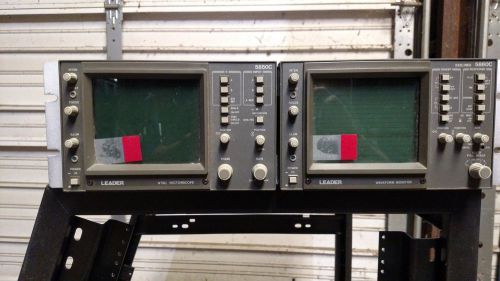 Leader 5860C Waveform Monitor Leader &amp; 5850C Vectorscope Rack Unit