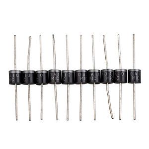 New 10 pcs black molded plastic case 1000v 10a rectifier diodes 10a10 dt for sale