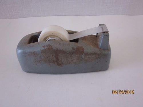 Vintage Cast Iron SCOTCH Tape Dispenser HEAVY/Old