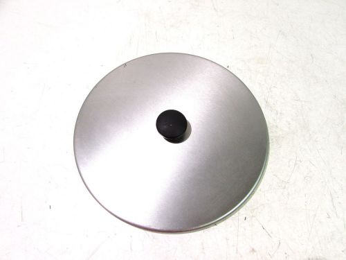 VOLLRATH 9-1/2&#034; STAINLESS STEEL LID FOR ICE TEA BEVERAGE DISPENSER  **XLNT**