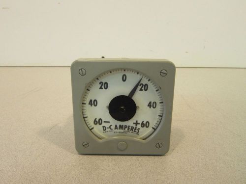 A&amp;M INSTRUMENTS INC, DC AMPERES METER, Model#4951-186, NSN 6625005388995