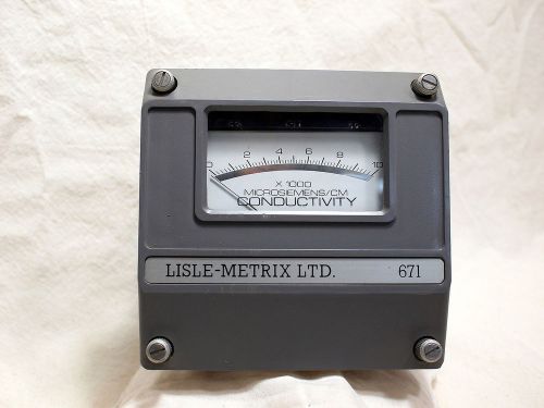 LISLE-METRIX 671C1F1G0K 671 *NEW* CONUDCTIVITY METER (3K5)