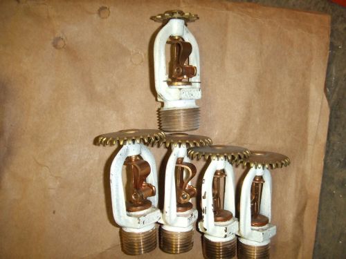 Lot of 5 rasco fire sprinkler head - model g upright 212 degree 86 reliable for sale