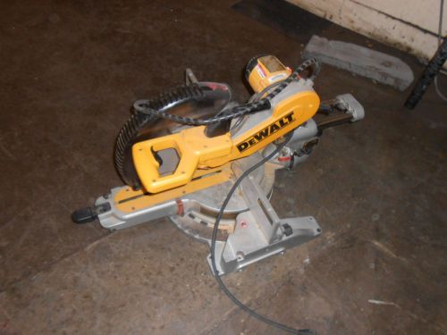 Dewalt 12&#034; blade double beveled slide compound miter saw model dw718 for sale