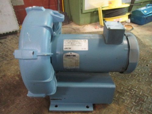 AMETEC BLOWER W/4HP AC MOTOR #623117D MODEL-DR606CK72MA PN-038533 3450RPM NEW