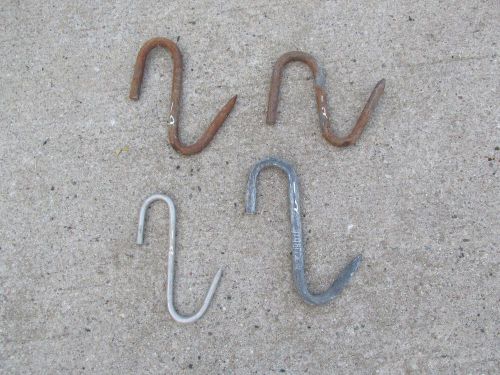 Vintage Meat Hooks &#034;4 Total&#034;