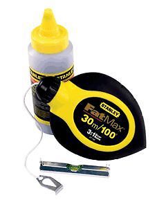 CHALK REEL,100&#039; W/4OZ BLU,LLVL