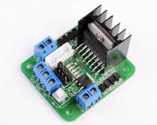 Icstation L298N Dual H Bridge DC Motor Driver Controller Board 2A for DIY Ard...