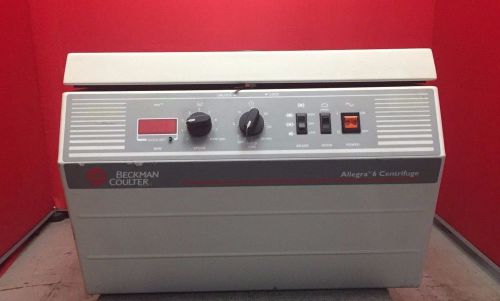 Beckman Coulter Allegra 6 Centrifuge