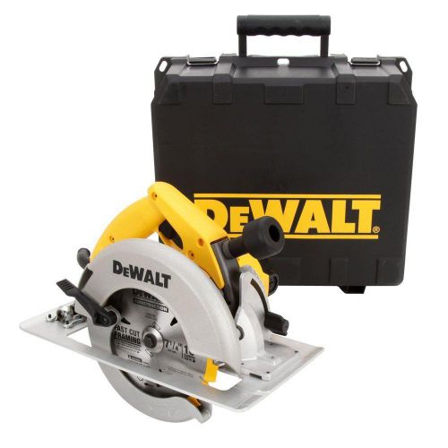 DEWALT DW364K 7-1/4Inch Circular Saw with Electric Brake-Rear Pivot