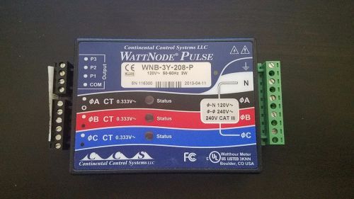 WattNode Pulse WNB-3Y-208-P