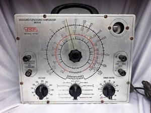 Vintage EICO MODEL 950B Resistance-Capacitance-Comparator Bridge