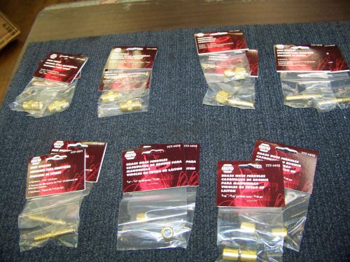 Napa welding part assortment brass hose unions, connectors, splicers, ferrules for sale