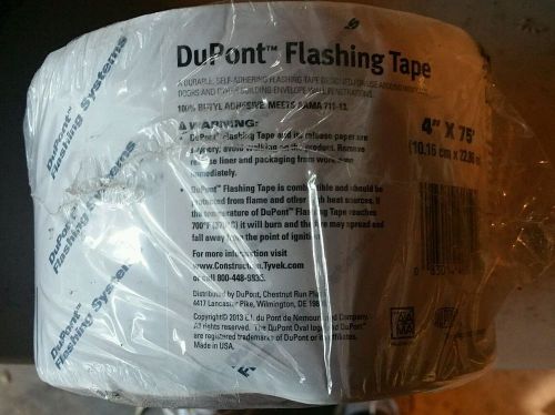 Dupont flashing tape 4&#034; x 75&#039; for sale