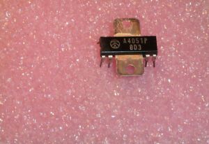 LA4051P &#034;Original&#034; SANYO 8P DIP IC With Heat Sink