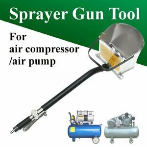 4Jet Air Stucco Sprayer Plaster Cement Lime Mortar Spray Gun Hopper Wall Paint