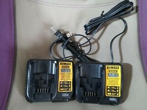 Dewalt Dcb107 Lithium Ion Battery Charger 12v / 20v - 2 Pack