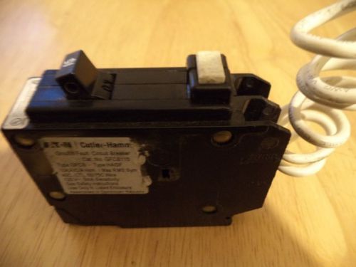 EATON CUTLER HAMMER GFCB115 Circuit Breaker 1 Pole 20 Amp TESTED Free Shipping