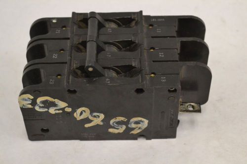 HEINEMANN CF3-G8-W MOLDED CASE 3P 47A AMP 600V-AC CIRCUIT BREAKER B302794